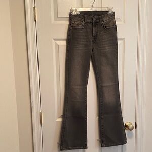 Splendid Charcoal Flare Jeans…size 25